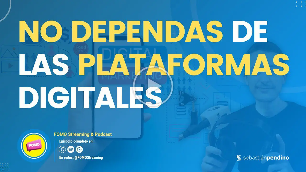 NO Dependas de Plataformas Digitales p/ Montar Tu Negocio ¡Riesgos!