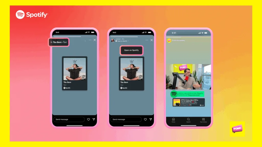 spotify compartir en instagram